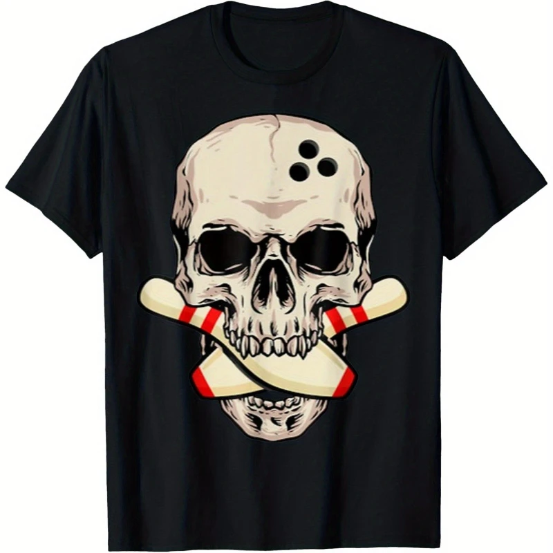 

Футболка с мячом для боулинга, футболка с мячом, винтажная уличная одежда из чистого хлопка, мужская одежда The Four Seasons, качественная ткань 200 г, вес Regula