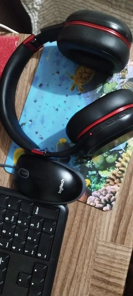 Kofire UG-05 Gaming Headphones 2.4G BT5.0 Wireless Headset With Mic RBG Light Vibration Bluetooth Earphone For PS4 PS5 PC Switch photo review