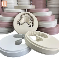 PEEK Block Disc Blank Tooth Dental 12mm 16mm 20mm 22mm 25mm White Natural Pink