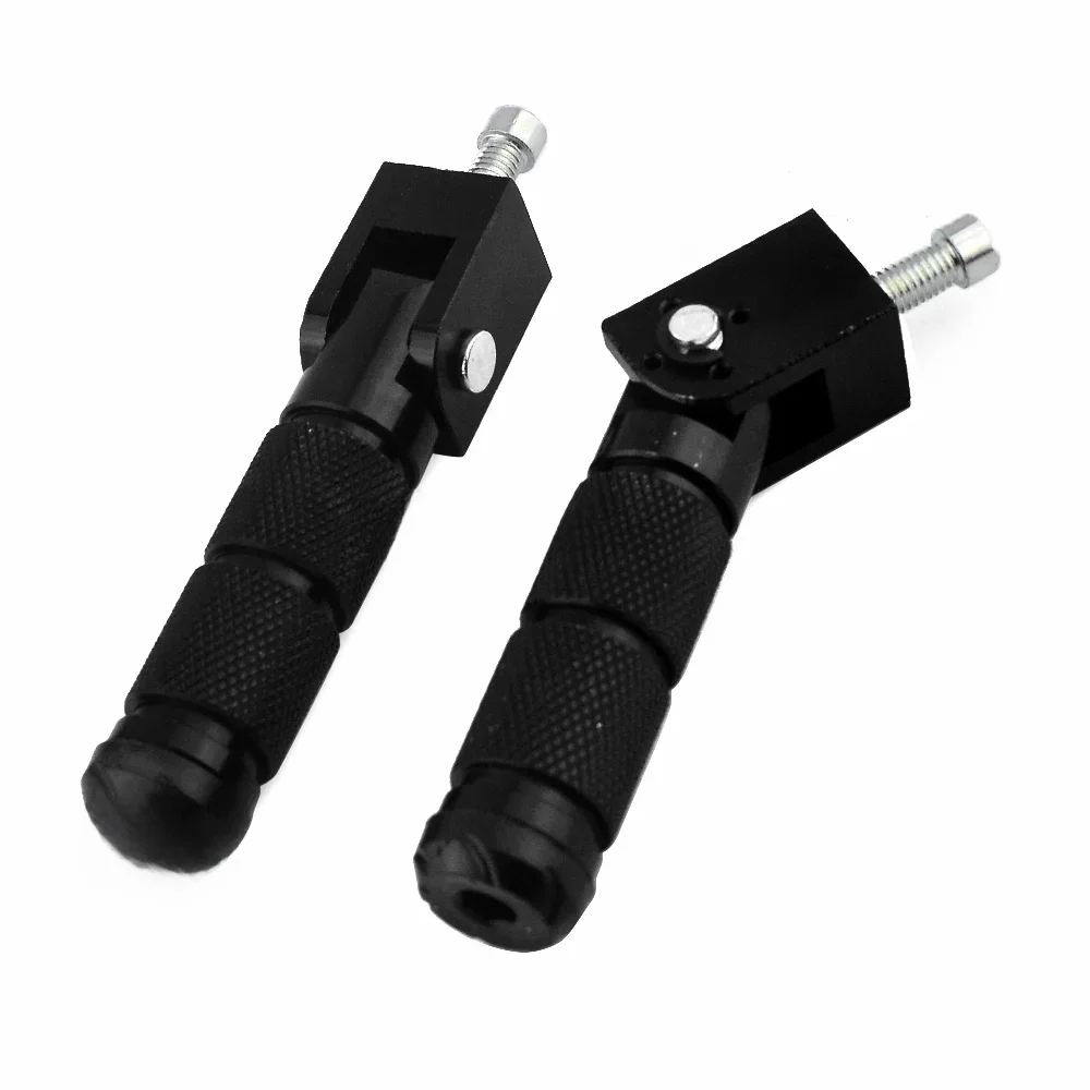 AliExpress ATARAXIA M8 Universal Motorcycle Motor Bike Folding Footrests Footpegs Foot Rests Pegs Rear Pedals Set CNC Aluminum Motorcycle Part