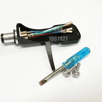 通用唱盤唱頭殼,黑色,適用於鐵三角 AT-HS6BK 10 最佳銷售 唱頭殼轉盤 - №8