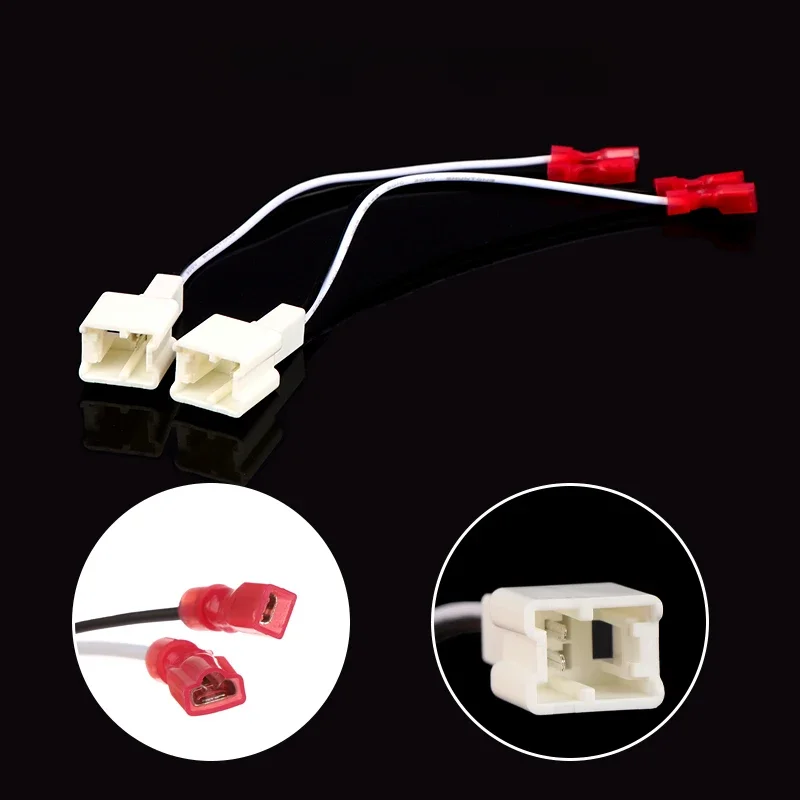 Fil de haut-parleur avant de tableau de bord de voiture Twecirculation, adaptateur SFP, connecteur de câble, câble de câblage pour haut-parleur de la série Nissan Renault, 1 paire