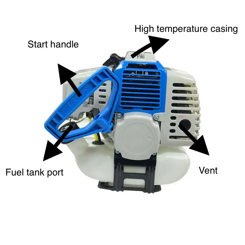 2022 New 2 Stroke Engine 44-2 Petrol Engine ,2 stroke Gasoline Engine For Brush Cutter With 51.7 cc Power CE Approved