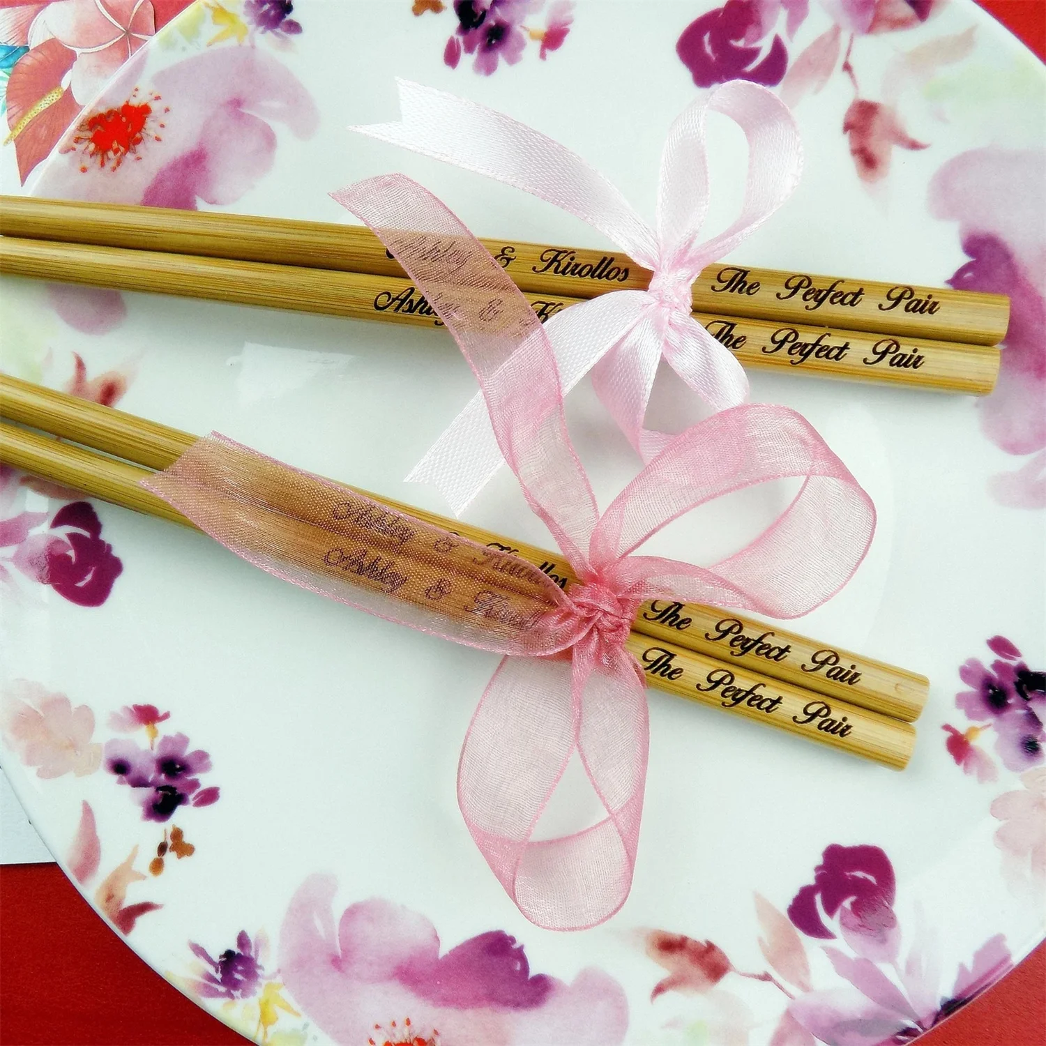

100pr New personalized Chopsticks,Save the date, Wedding Favor Chopstick, Engraved Bamboo Chopsticks, Wedding Gift, Wedding Favo