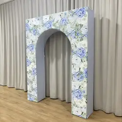 Aluminum Tube 3D Bridge props Door Arch Frame Stand For Party Even Backdrop Photo Booth Background