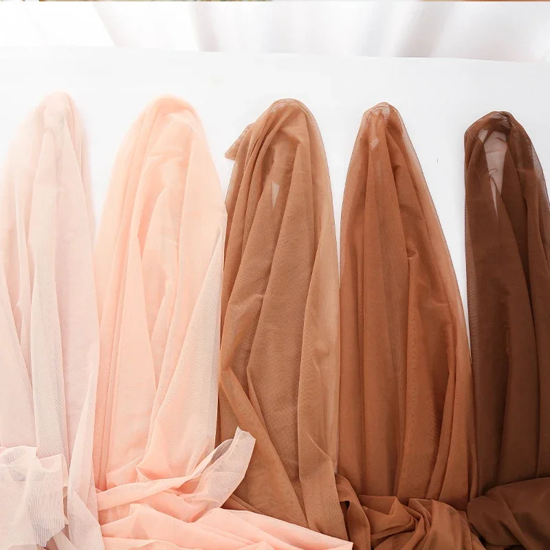 1 Yard 4-Wege-Stretch Nude Mesh zum Nähen von Brautkleidern, Tanzkleid, DIY-Material
