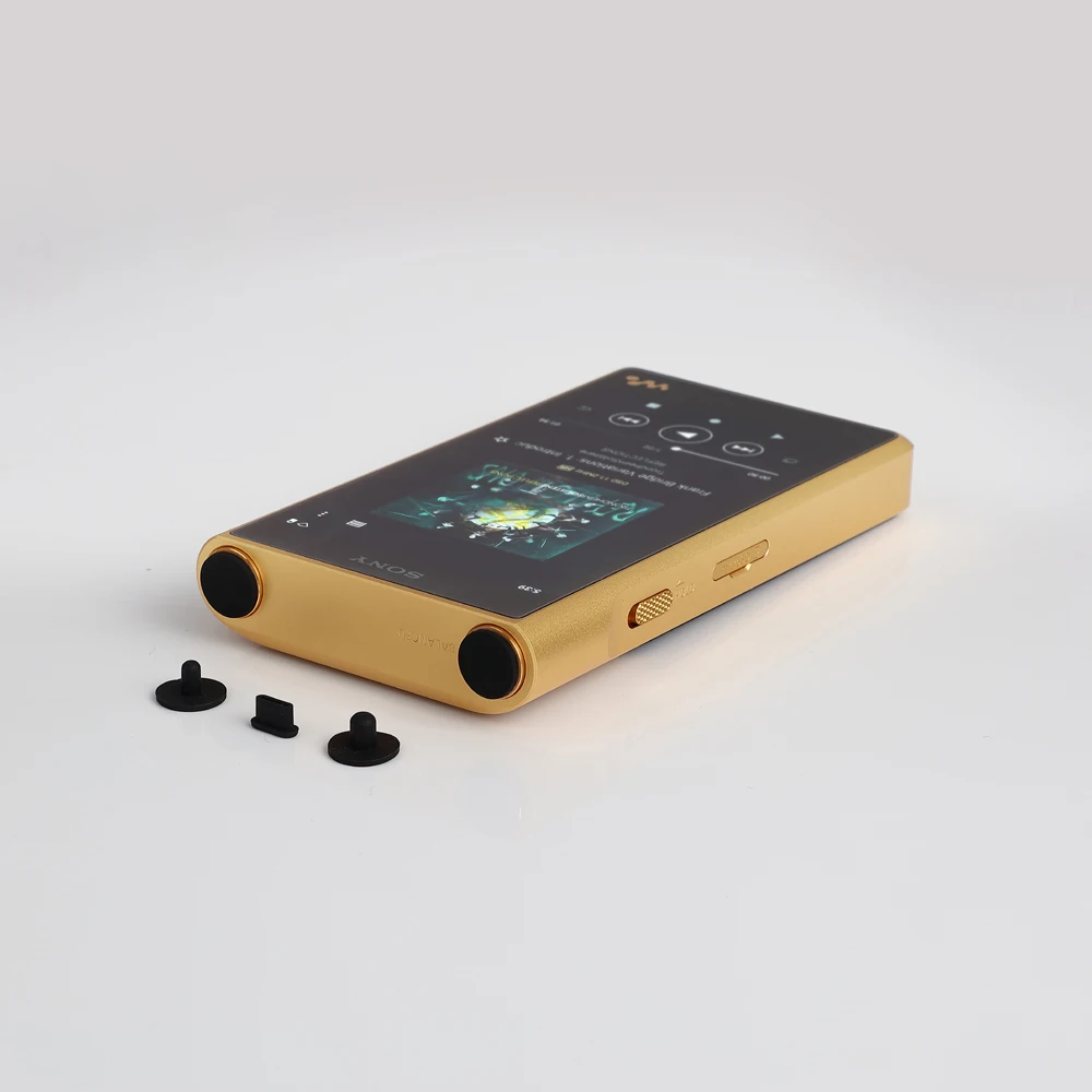 Gold Touch Titanium e Paw Poeira Plug, Sony NW-WM1AM2, WM1ZM2, ZX500, ZX505, ZX507, SHANLING M9, M7, M3X, Pata de Lótus, C9, 6000, Poeira Plug