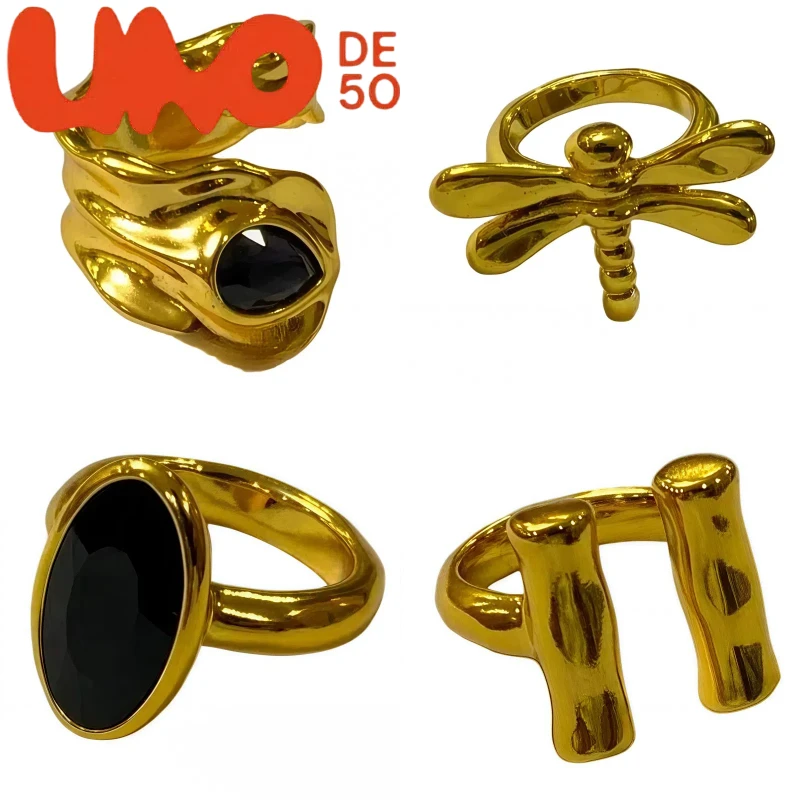 

2025 UNOde50 Ring: Premium Silver Plated S925 & Gold Plated 14K, Chic Design, Competitive Price