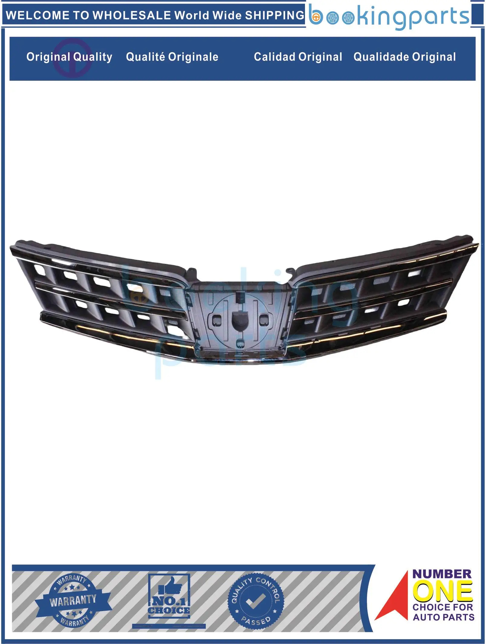 

GRI41695,62310-EM30A,62310EM30A,62310-1JY0B,623101JY0B,62312-1JY0A,623121JY0A,GR141695 Grille For NISSAN CP/BK TIIDA 08-10