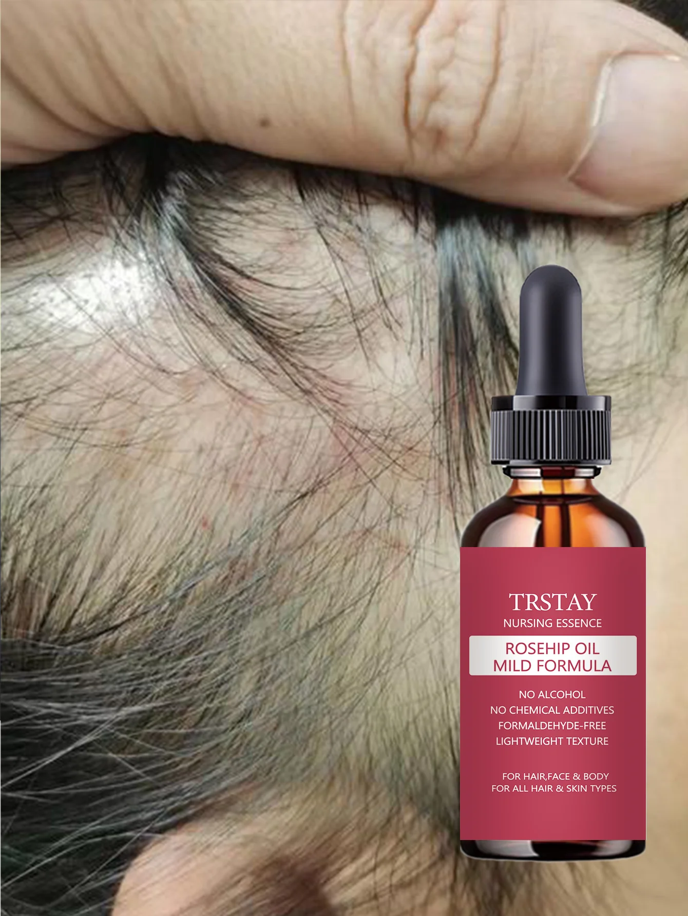 Moisturizing Hair Treatment To Reduce Frizz And Make Hair Fluffy While Protecting Strands And Enhancing Shine For Smooth Silky H - Image 2