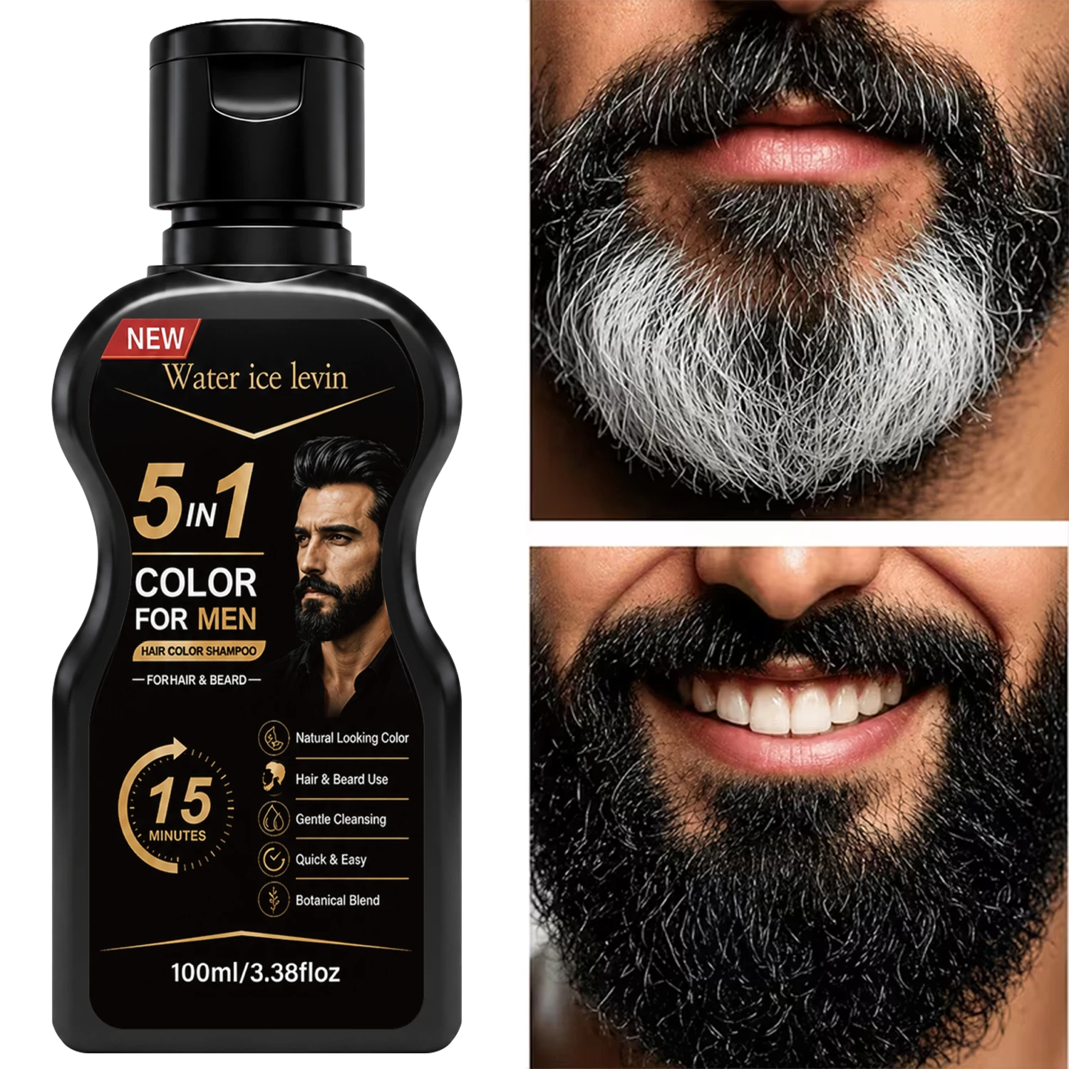 Hair Spray Color - شامبو لتلوين الشعر للرجال من ووتر