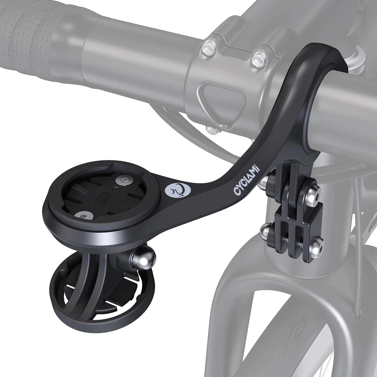 AliExpress CYCLAMI BiKe Computer Mount Light Holder Multifunctional Handlebar Extension Front Mount Support 360 Camera Holder for Garmin