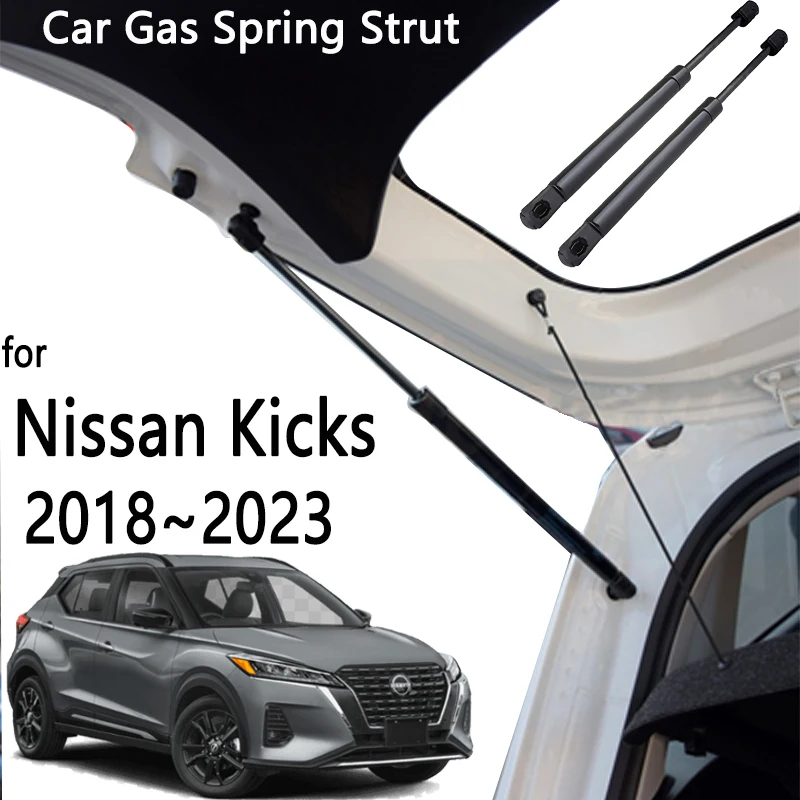 

For Nissan Kicks Accessories 2023 ~ 2018 2020 Car Tailgate Gas Lift Support Strut Trunk Prop Rod Shock Damper Car Accessories