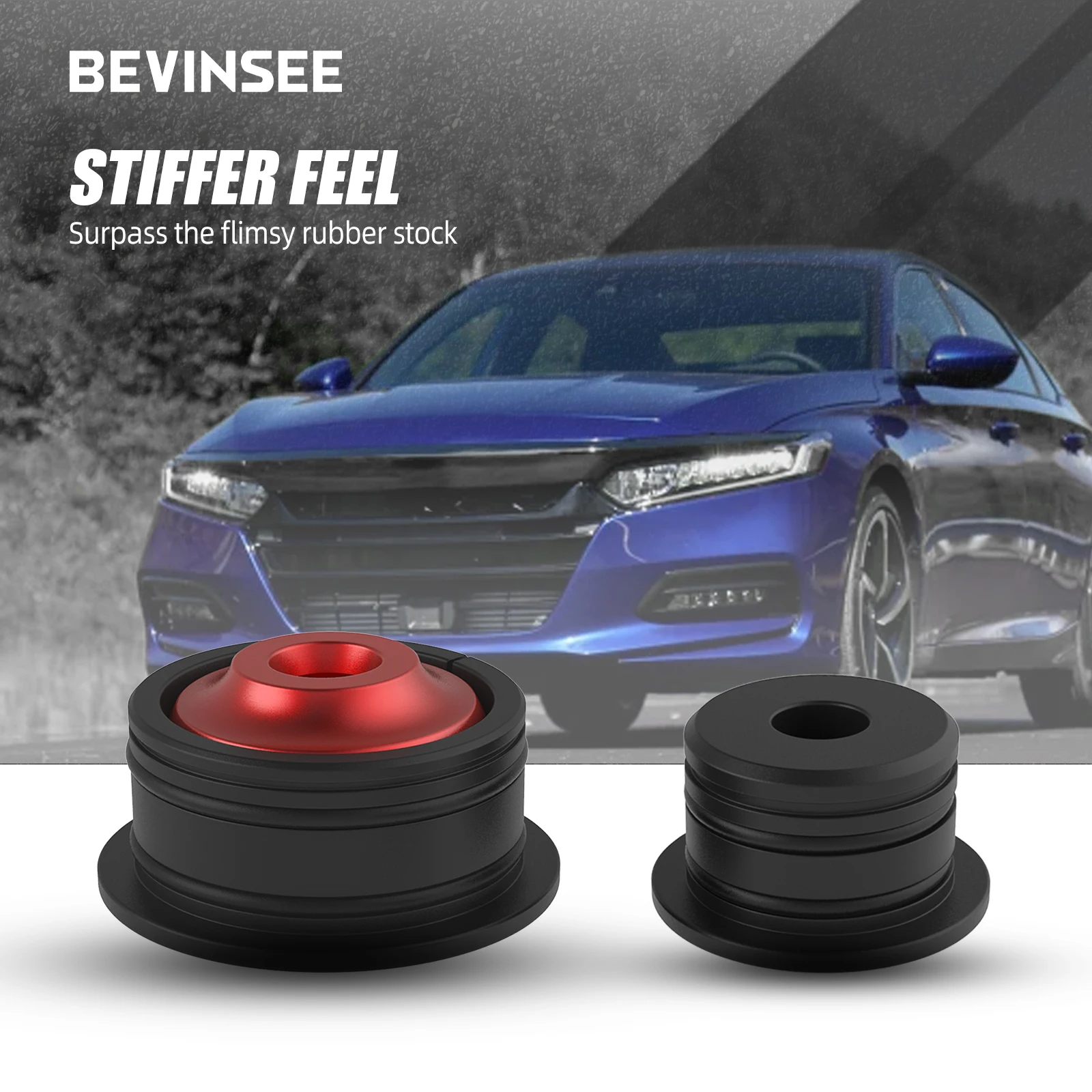 BEVINSEE Shifter Cable Bushing Upgrade Kit for Honda Accord for Honda Civic/Civic Si/Civic Type R