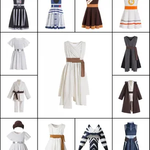 Luke Skywalker Cosplay Fantasy, Mandalorian, Darth Vader, Princess Leia, Chewbacca Padme Aimidala, BB8, BB-8 A, Luke Skywalker 8 Main Sales Princess Leia - №3