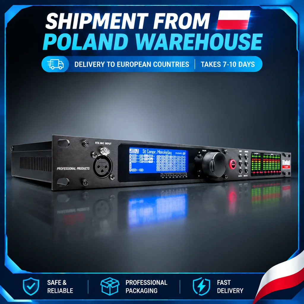 VENU360 3-Eingang 6-Ausgang Bühnen-Pro-Audio-Prozessor Original-Software Audio-Treiber Rack Komplettes Lautsprechermanagementsystem