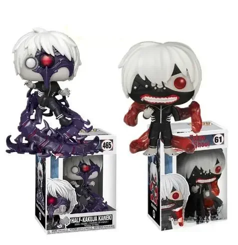 FUNKO Japan Anime film Tokyo Ghoul HALF-KAKUJA KANEKI #465 KRN KANEKI 61 # figurki zabawki winylu 10CM Model z pcv zabawki dekoracyjne — 2