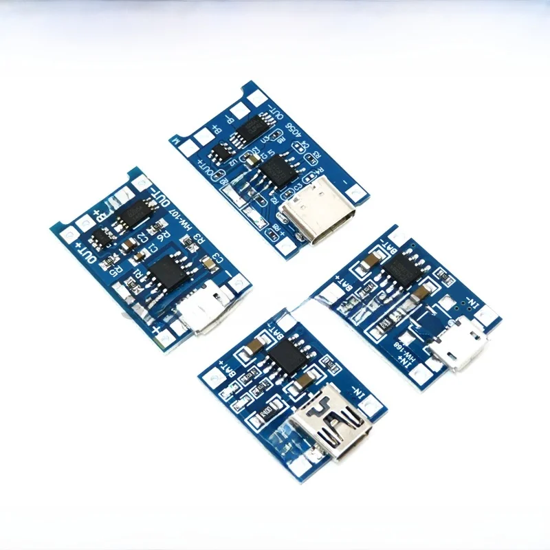 5 sztuk 5V Micro USB 1A 18650 TP4056 płytka ładująca baterię litową z modułem ładowarki ochronnej 1A — zdjęcie 2