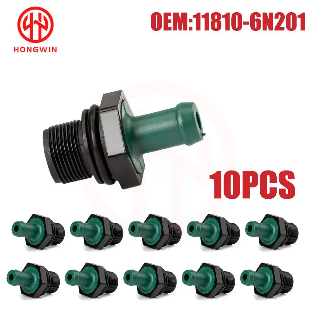 10PCS PCV Valve For Nissan NV3500 Altima Rogue Mitsubishi Outlander OEM 11810-6N201 1035A422 11810-6N202 11810-EA200 11810-8J102