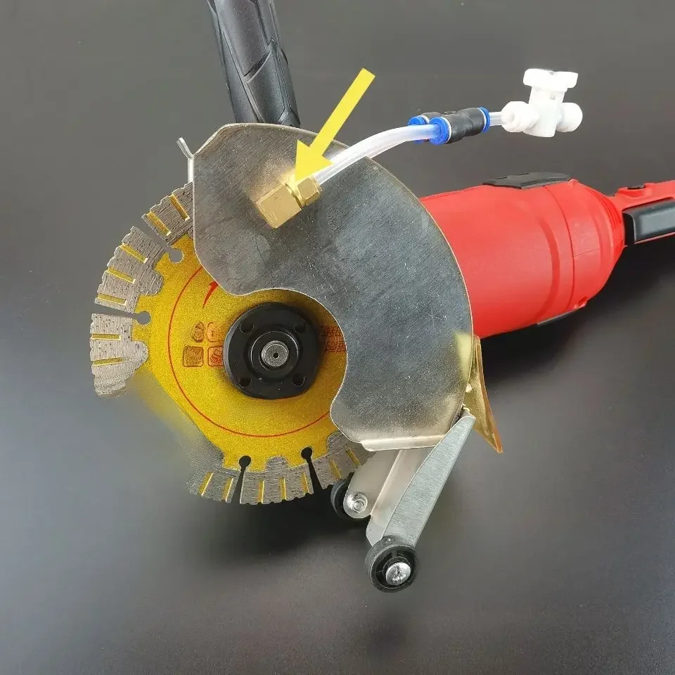 Meuleuse d'angle en acier inoxydable, atomisation Double face et couvercle anti-poussière d'eau sans coupe d'angle mort