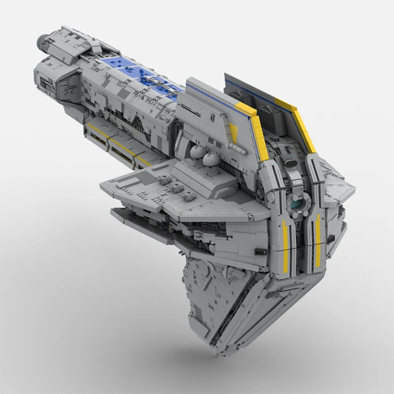 Lnterstellar UCS Линкор MOC Attack Cruiser Nadiri MK1 Starhawk Строительные блоки Технология Кирпичи Игрушка DIY Сборка Модель Подарок