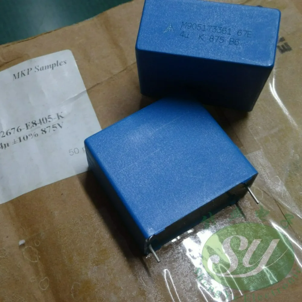 

1PCS EPCOS MKP 4.0uf 875v 4u0 405 Brand New 37.5mm Film Capacitor B32676E8405K