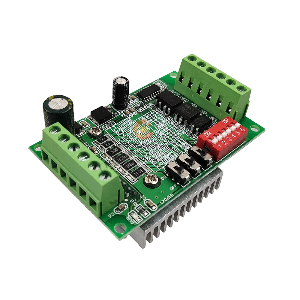 TB6560 3A Stepper Motor Drive DC10-35V Board CNC Single Axis Controller Module 10 Files Motor Drives