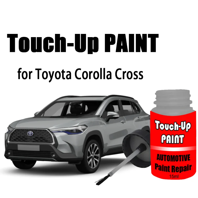 Automotive Touch-Up Paint (With Brush) for Toyota Corolla Cross Paint Scratch Remover Car Paint Repair Kit Car Accessories