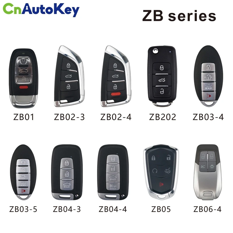 KEYDIY KD ZB Series ZB01 ZB02 ZB03 ZB04 ZB05 ZB06 For Audi For Benz For BMW Style Smart Remote Key For KD-X2 Key Programmer