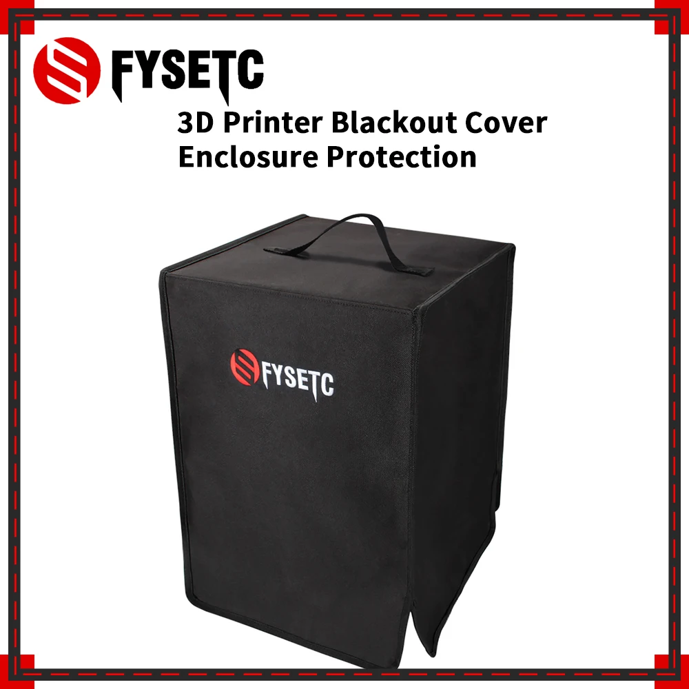 FYSETC Nylon Printer Dust Cover Protector Waterproof Chair Table Cloth 34x34x53cm For 3D Printer Blackout Cover Enclosure