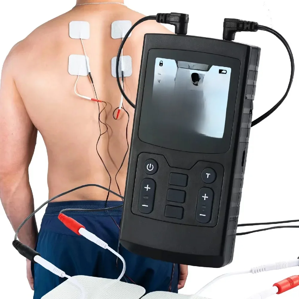 Elektryczny stymulator fizjoterapii mięśni EMS IFT RUSS TENS Pulse wysokiej częstotliwości regulowane urządzenie wyszczuplające masażer ciała — zdjęcie 2