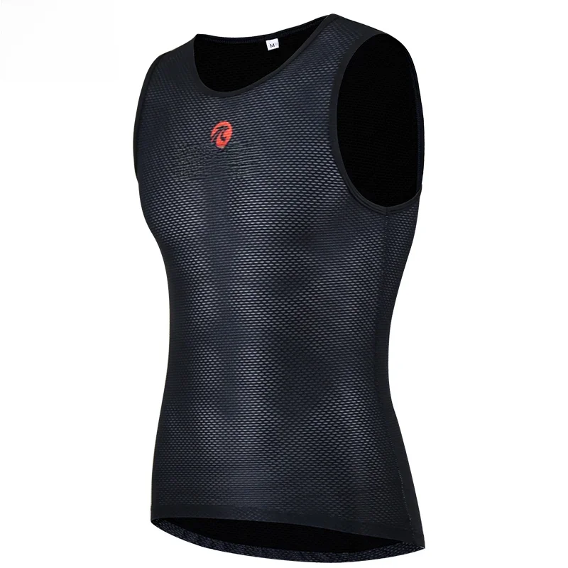 AliExpress UK X-TIGER Cycling Underwear Men's Sleeveless Cycling Vest Cool Mesh Stretch Road Cycling Jersey