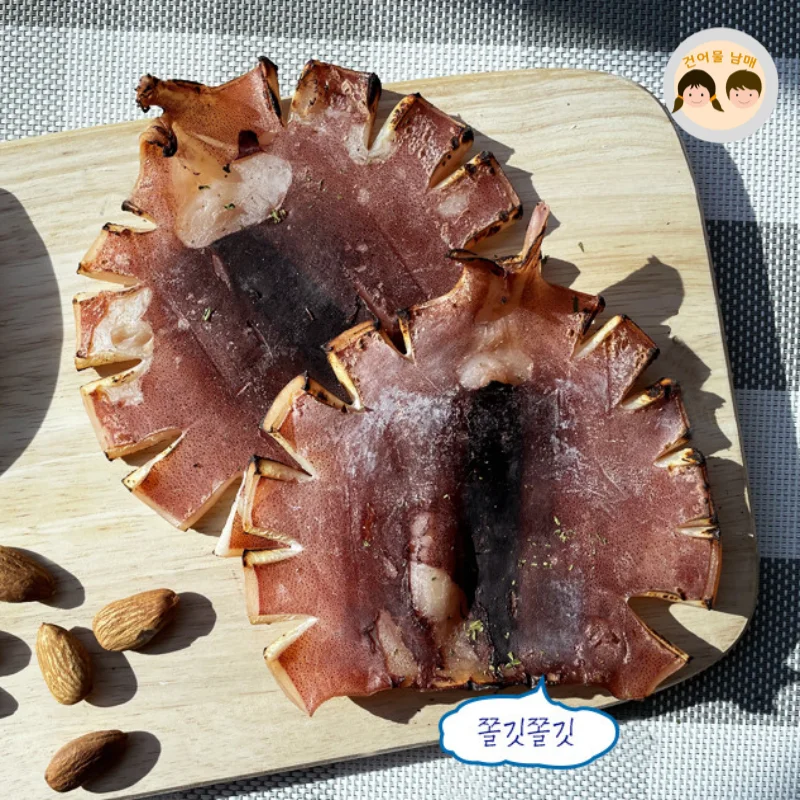 반건조 오징어 몸통 500g 조미오징어 S사이즈 10마리 내외