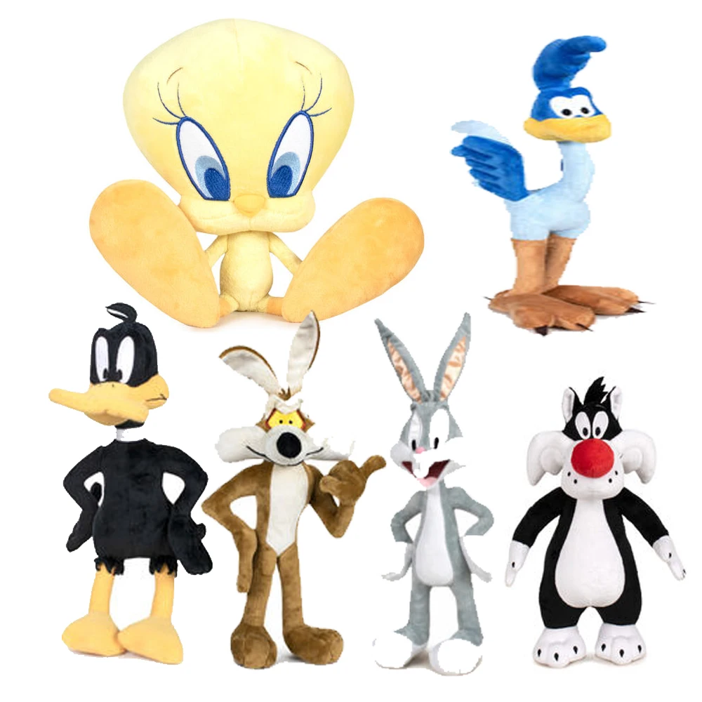 Plush LOONEY TUNES 7 assorted Model 30-45CM