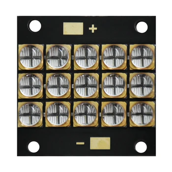 150ワットuv ledモジュール395nm 6565良質ハイパワー影硬化ランプ石英レンズプロ3Dプリンタ水冷却