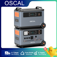 OSCAL Power Station 3600WH Portable Power Bank 3600W (7200W Peak）BP3600 Battery Pack 3600WH Lifepo4 Battery Charging Station