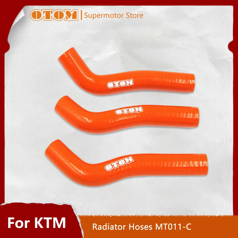 Motorcycle Accessories Radiator Hose Silicone Pipe Coolant Water Tube For KTM SXF250 XCF250 XCFW250 Off-road Pit Dirt Bikes Part