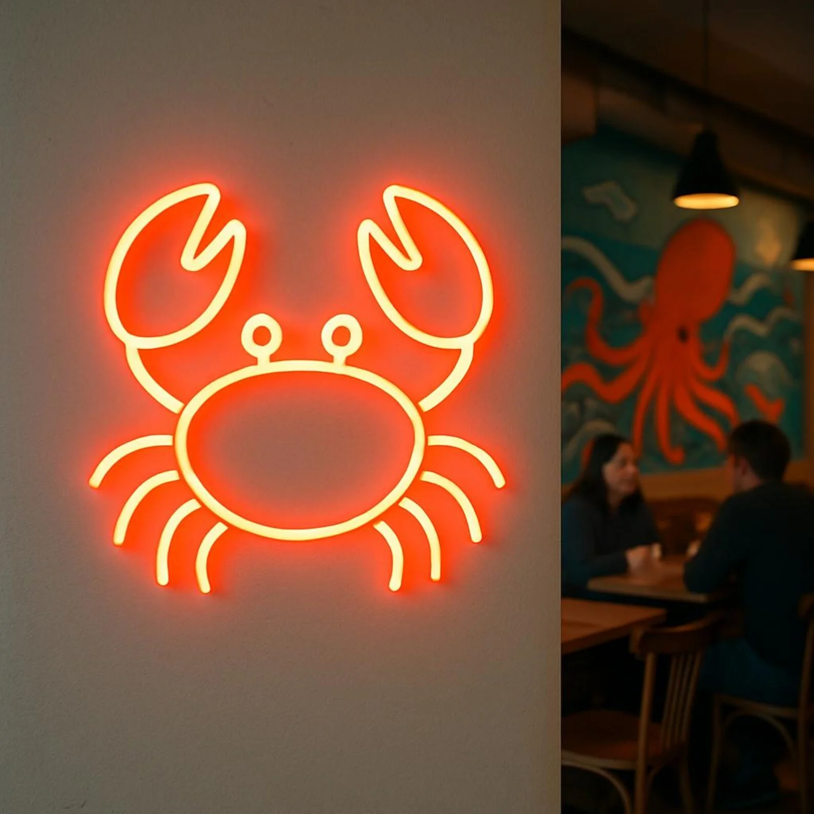 enseigne-neon-crabe-pour-restaurant-de-fruits-de-mer-gastro-bar-decoration-neon-pour-marche-aux-poissons-bar-cuisine-decoration-interieure-art-mural-professionnel