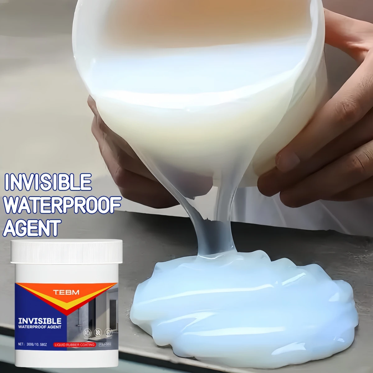 NEW Multi-Surface Clear Waterproof Sealant Leak-Proof Coating for RV Bathroom Floors and Renovation Projects 100g 300g 500g
