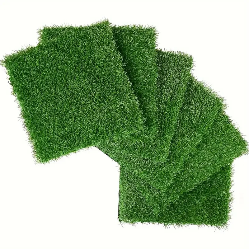 Dalles de gazon artificiel 12x12 pouces, 36 pièces, tapis de sol en gazon artificiel vert, tapis DIY pour patio, balcon, jardin, décoration extérieure
