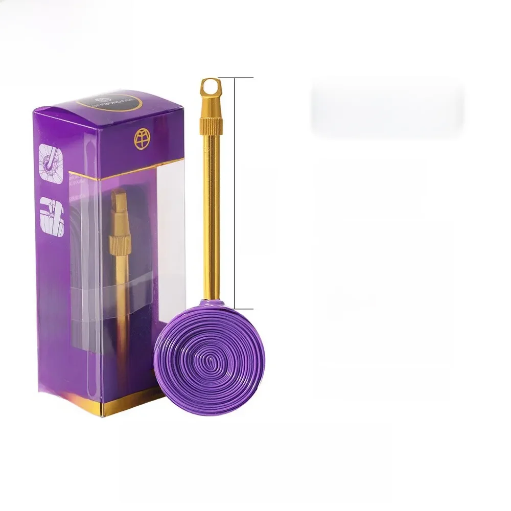 AliExpress OFFBONDAGE 2Pcs Aluminum Valve Ultralight Bike Inner Tube 700C Road Bicycle TPU Tire 60 80mm Length FV Super Light Tube