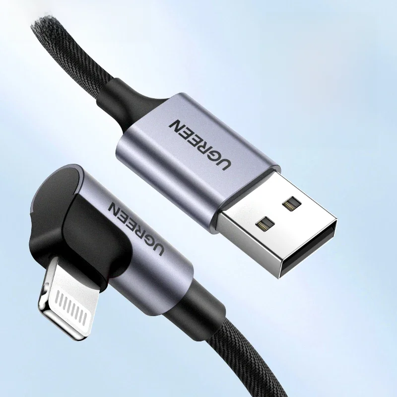 Kabel USB UGREEN MFi dla iPhone 14 13 12 Pro Max 2.4A błyskawica szybkie ładowanie kabel danych telefonu dla iphone'a dla ipada — zdjęcie produktu 7