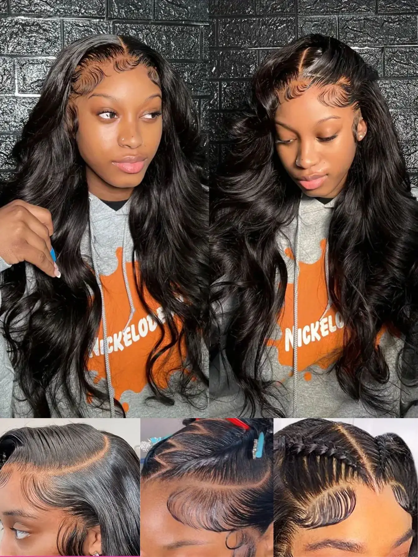 42 بوصة 13x6 أسود الجسم موجة HD الدانتيل الباروكات الأمامية 200 الكثافة 13x4 موجة المياه الدانتيل الباروكة الأمامية 100 الشعر البشري 5X5 HD