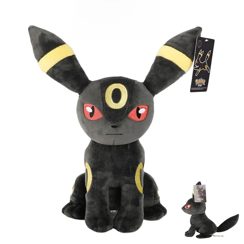 Grote Umbreon Pokemon Pluche Speelgoed Vaporeon Eevee Sylveon Laceon Flareon Leafeon Jolteon Espeon Gevulde Peluche Kids Speelgoed Cadeau - afbeelding 2