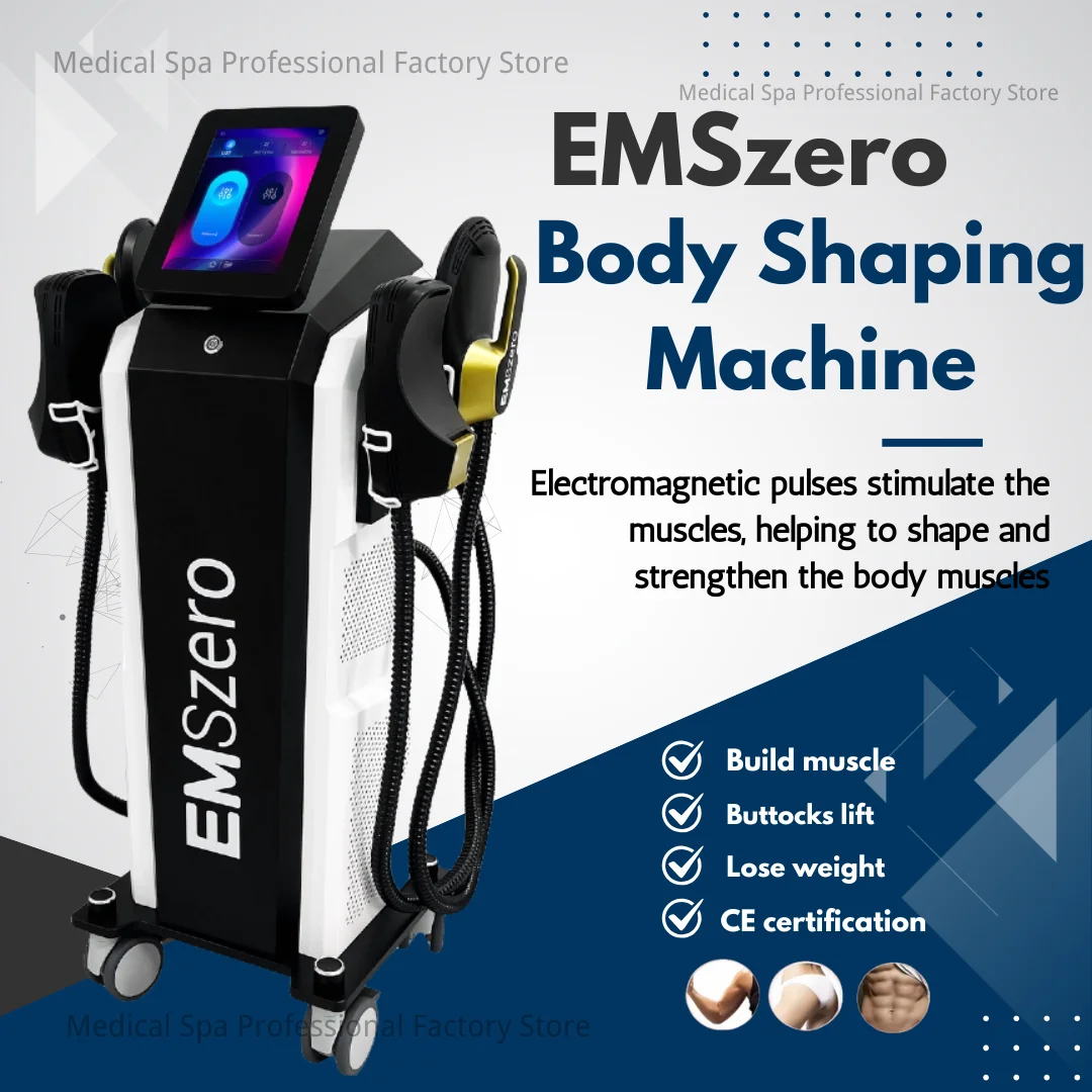 Emsslim Neo Electromagnetic stimulate Sculpting Muscle Machine Nova Emszero RF Body Slimming Reduce fat build muscles Machines