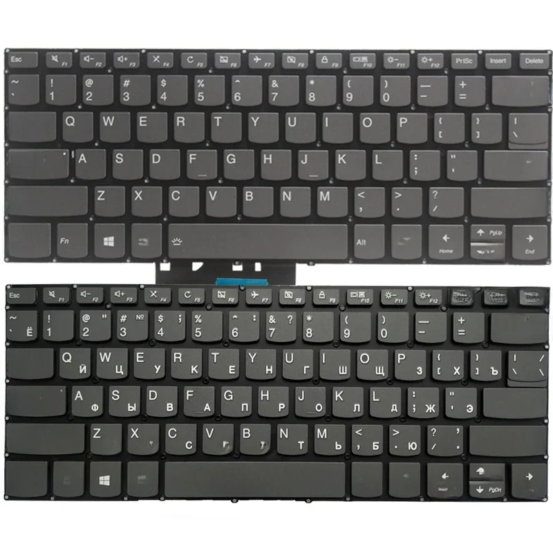 NOWA rosyjska/amerykańska/brytyjska/hiszpańska/łacińska klawiatura do laptopa LENOVO IdeaPad 3-14ADA05 3-14ARE05 3-14IGL05 3-14IIL05 — zdjęcie 2
