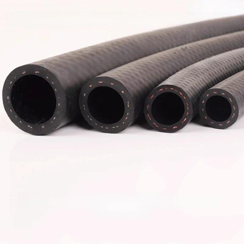 Tuyau en caoutchouc résistant à l'huile, 1M, NBR, essence, Diesel, 4 5 6 8 10 12 14 16 19mm de diamètre, tuyau Flexible haute pression pour Automobile