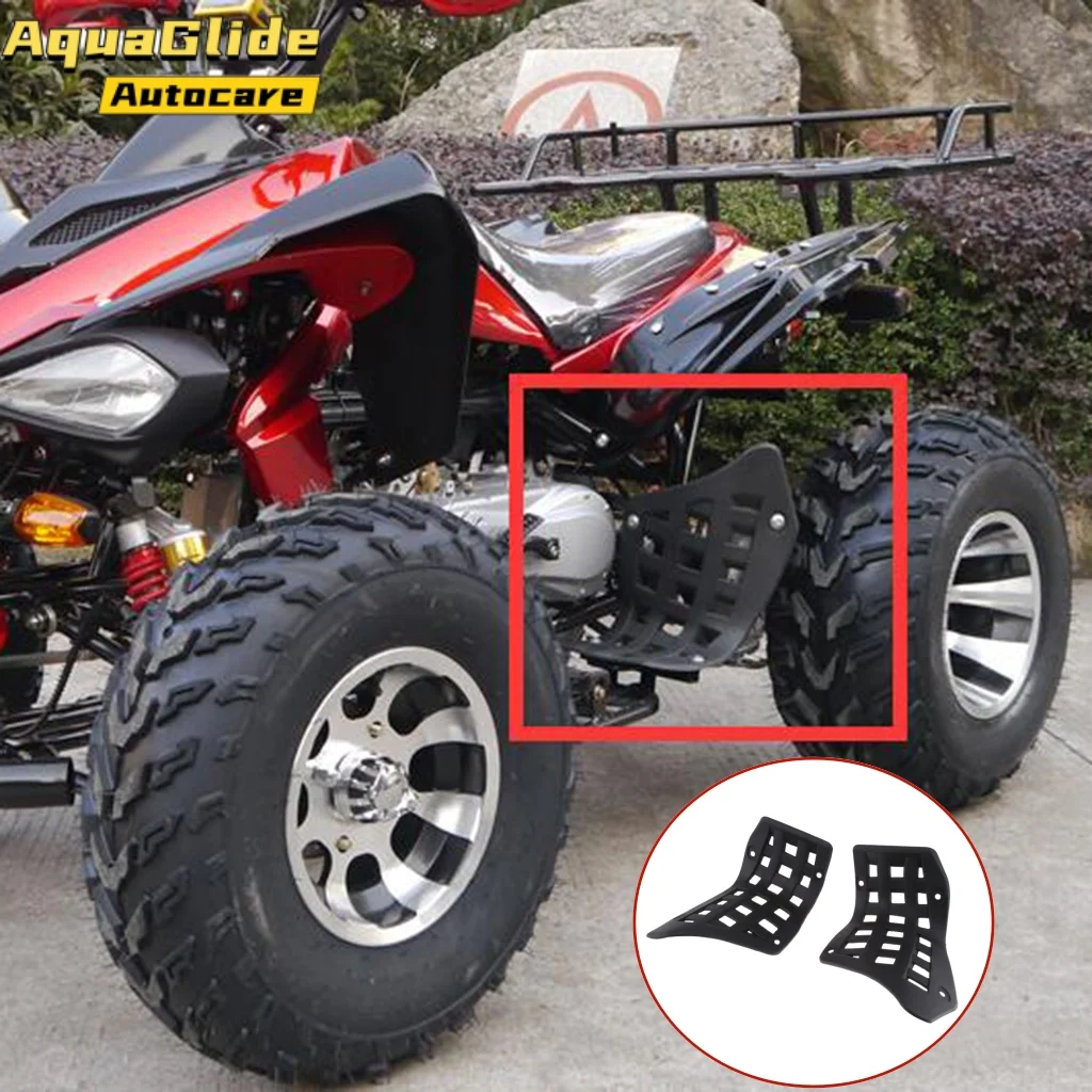 

Quad ATV Guard Foot Rest Cover Set Replacement for 250Cc /Eec Jla-21B&Jla-923 EEC Approved Protection Accessories