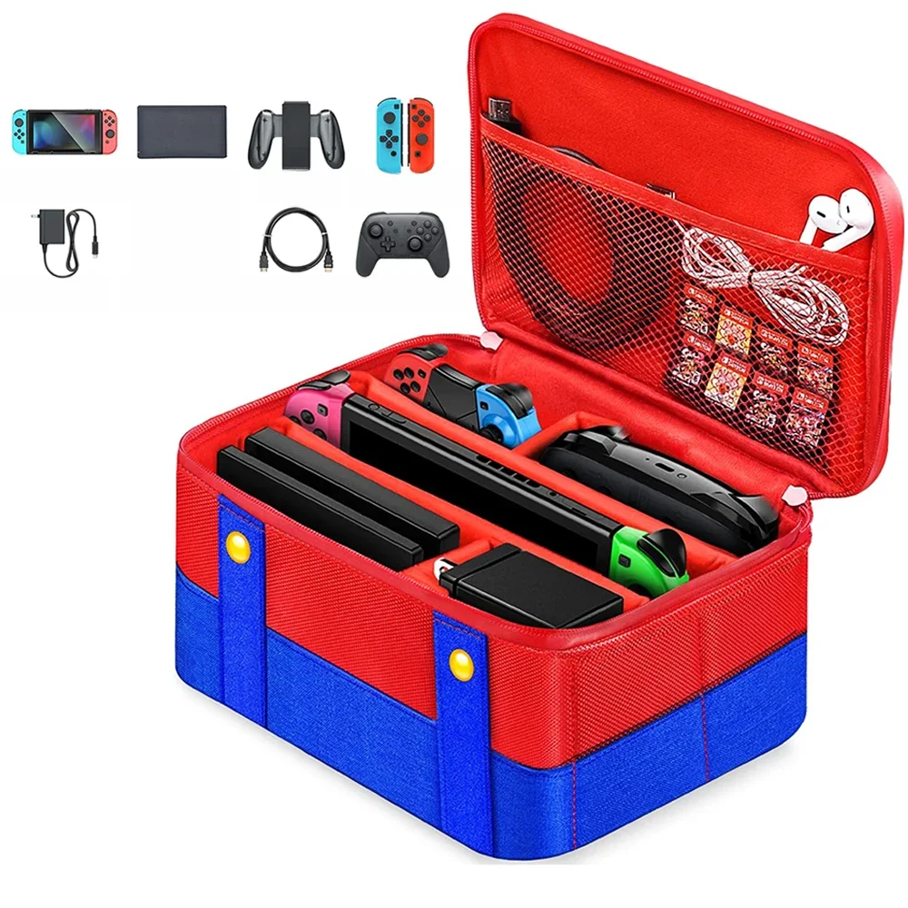 Étui pour Nintendo Switch, sac de rangement de protection rigide et étanche Portable pour Console Nintendo Switch et accessoires de jeu