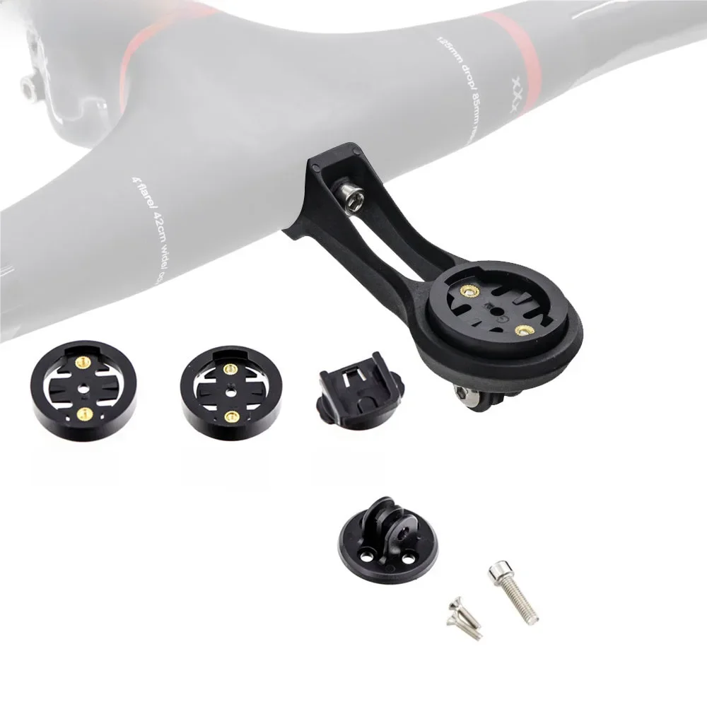 AliExpress kocevlo Bicycle Computer Holder Mount Extension Holder Bracket plastic Extend Base With washer Black for Garmin/Bryton/Catey